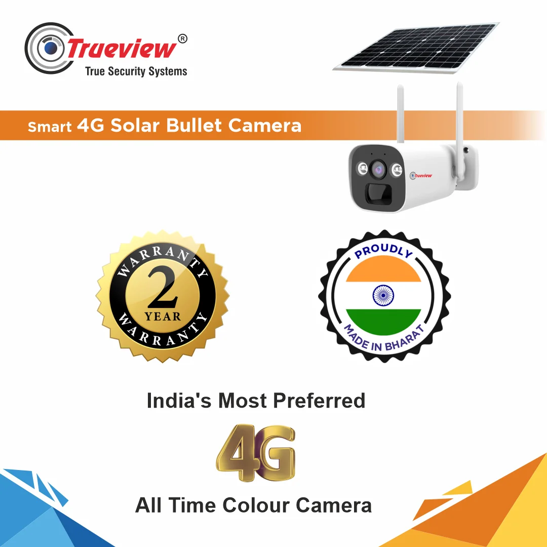 4MP Smart 4G Solar Bullet Camera - Image 2