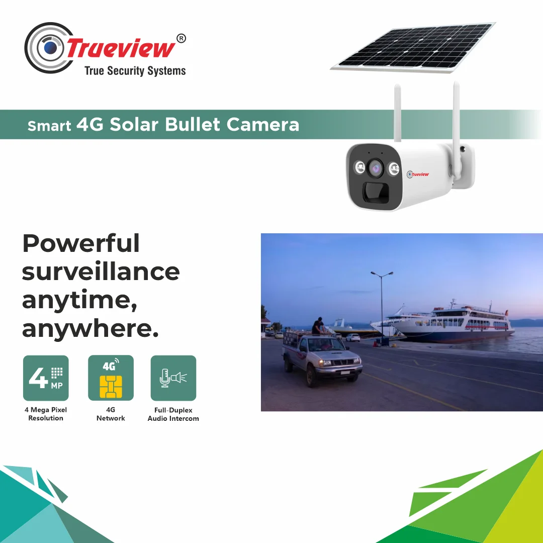 4MP Smart 4G Solar Bullet Camera - Image 5