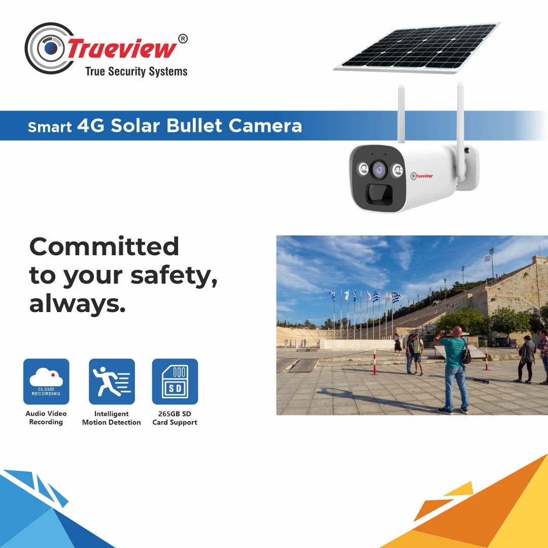 4MP Smart 4G Solar Bullet Camera - Image 6