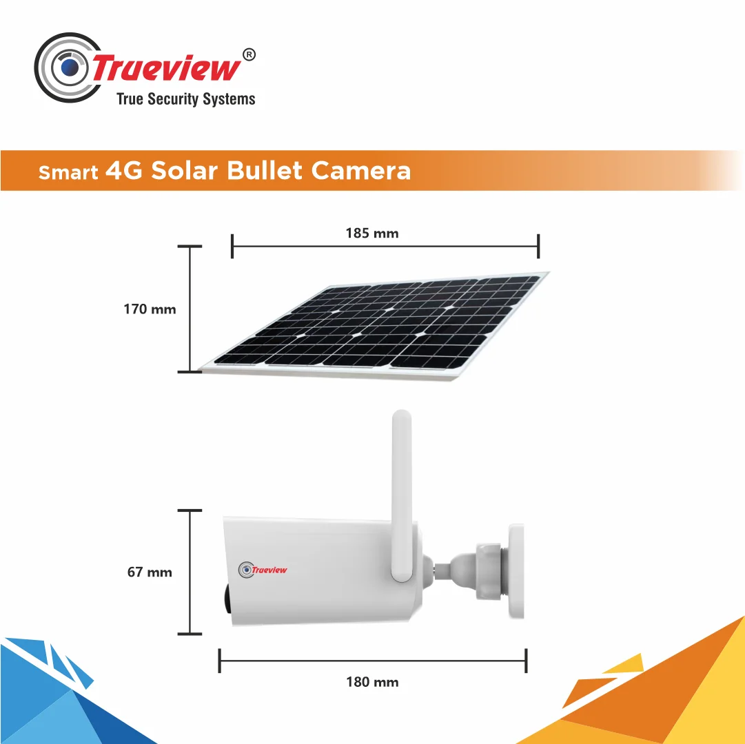 4MP Smart 4G Solar Bullet Camera - Image 7