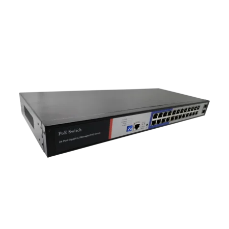 Trueview 24+2+1 Port Layer 2 Managed AI PoE Switch