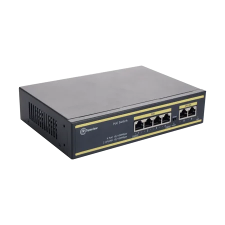 Trueview 4+2 Port AI PoE Switch