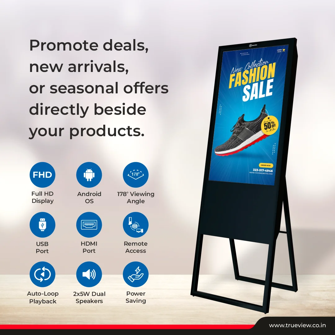 55 Inch A-Type Floor Mount Non-Touch DSS A9 2GB/16GB - Image 6