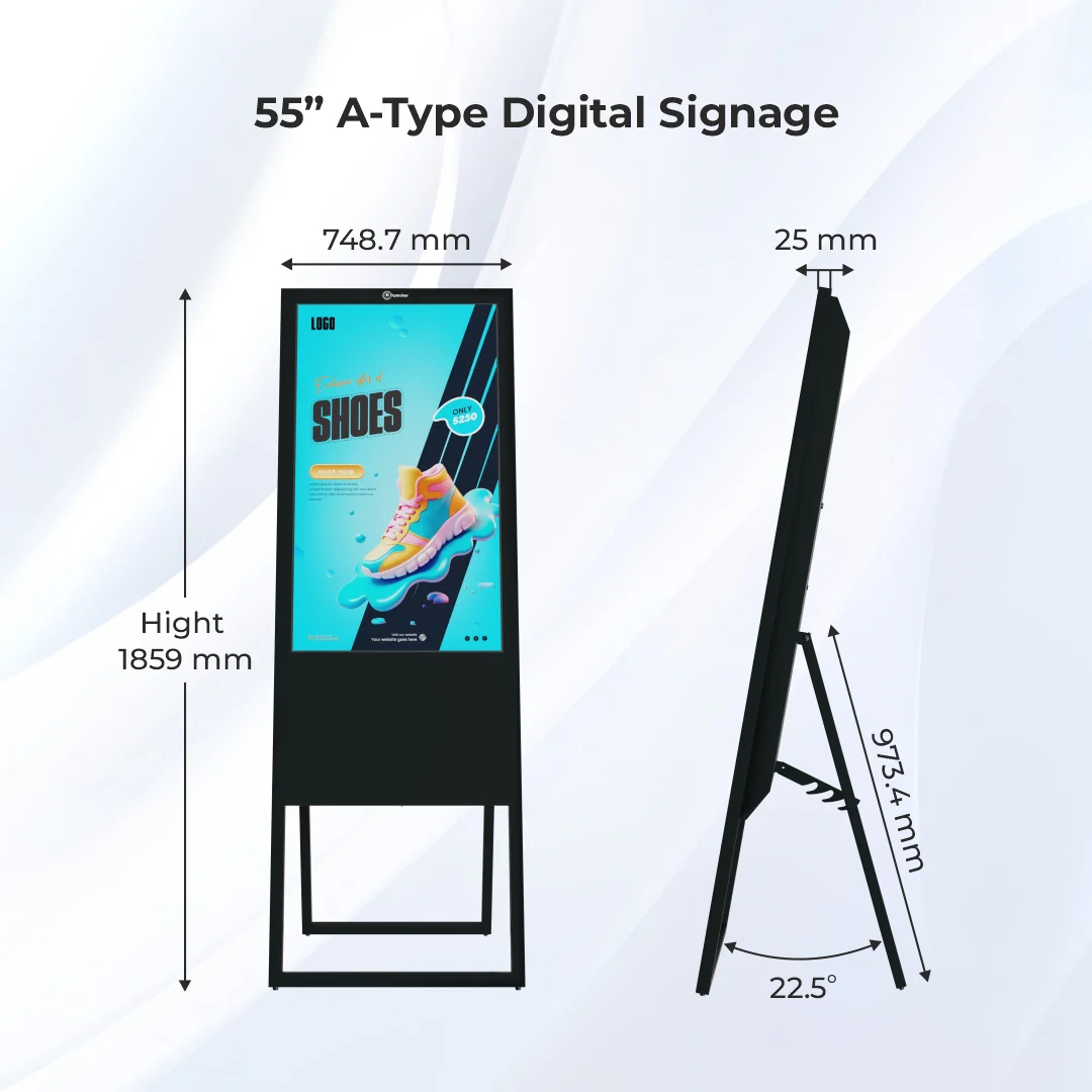55 Inch A-Type Floor Mount Non-Touch DSS A9 2GB/16GB - Image 9
