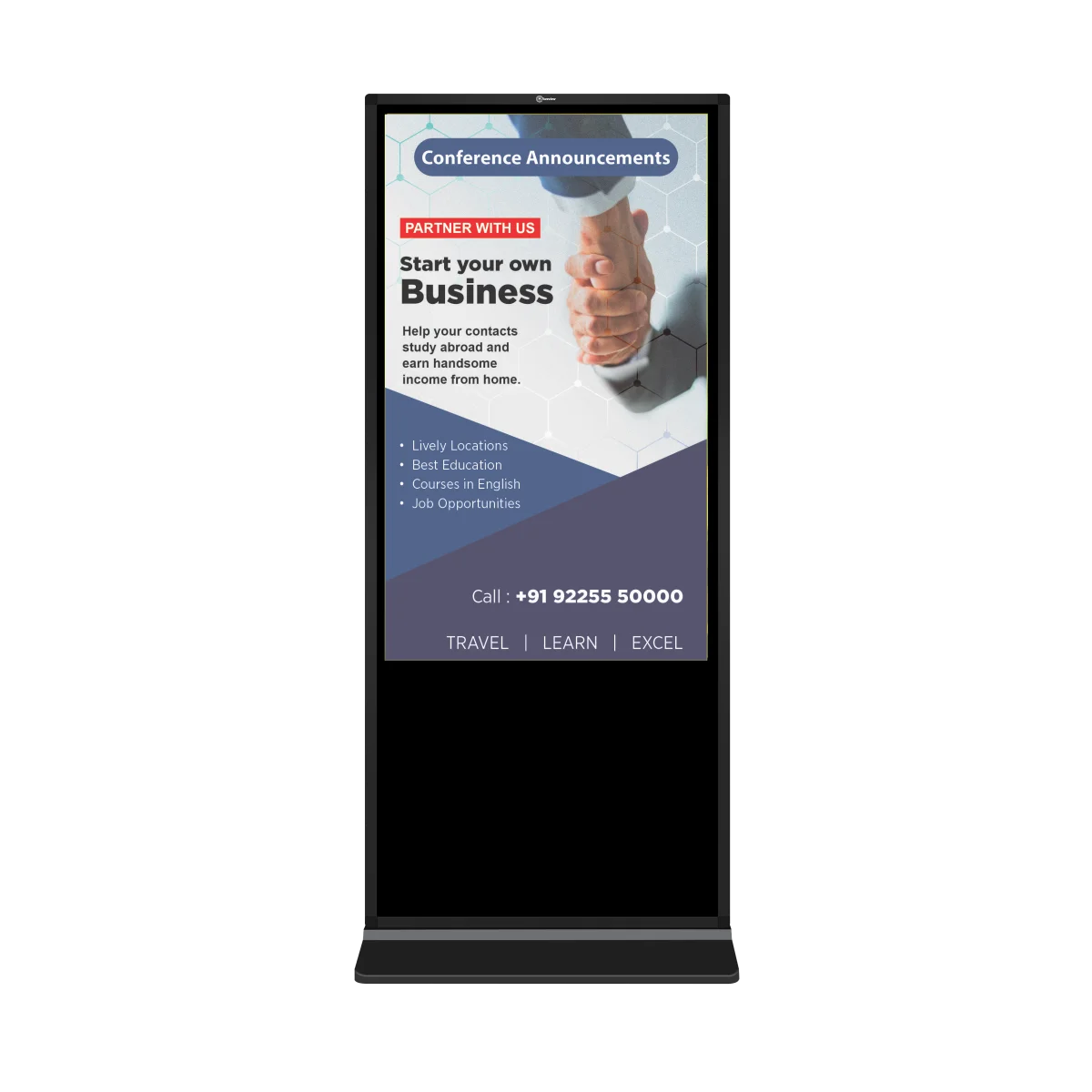 43 inch Floor Mount Non-Touch Digital Signage