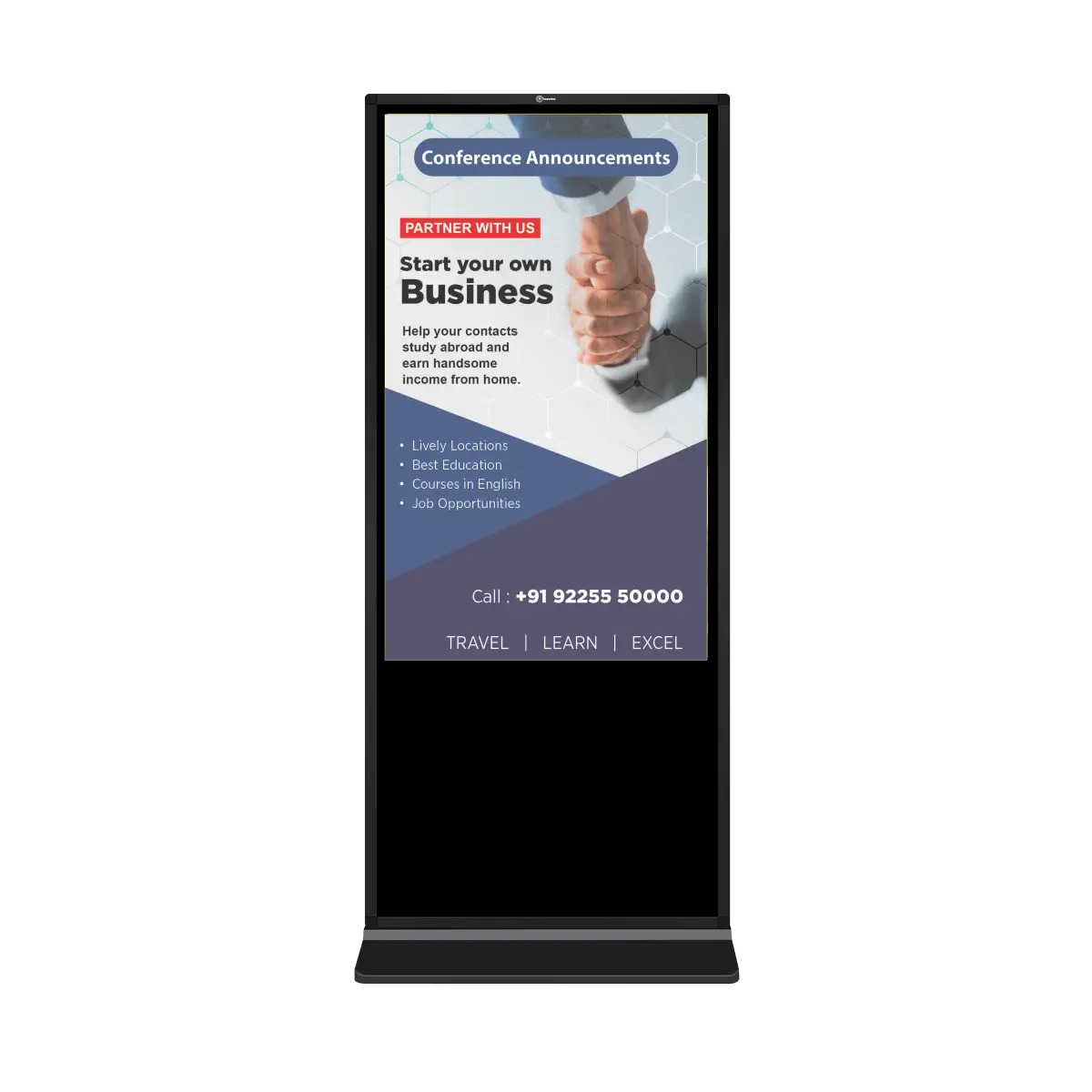 55 inch Floor Mount Non-Touch Digital Signage - Image 2