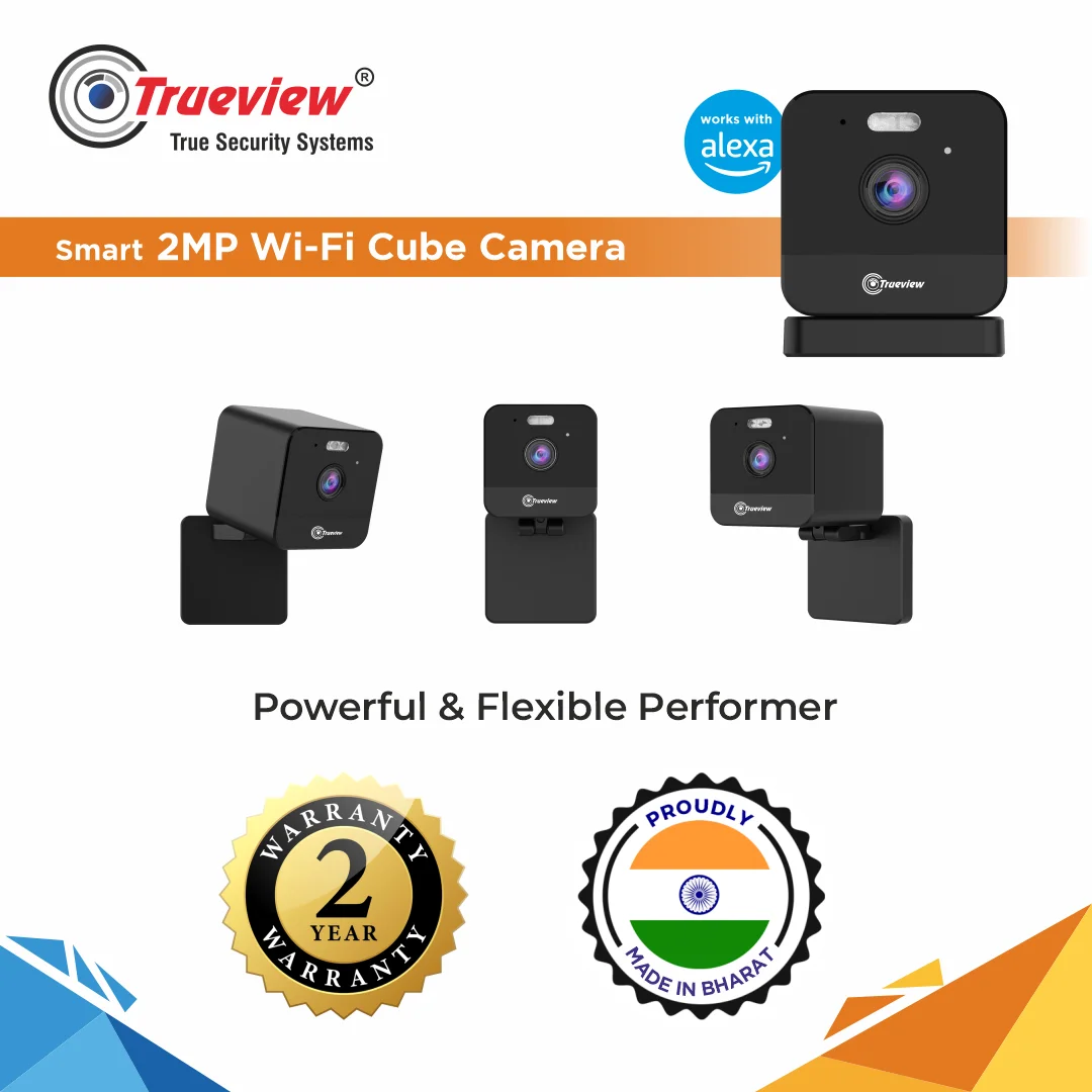 Smart 2MP Wi-Fi Cube Camera - Image 2