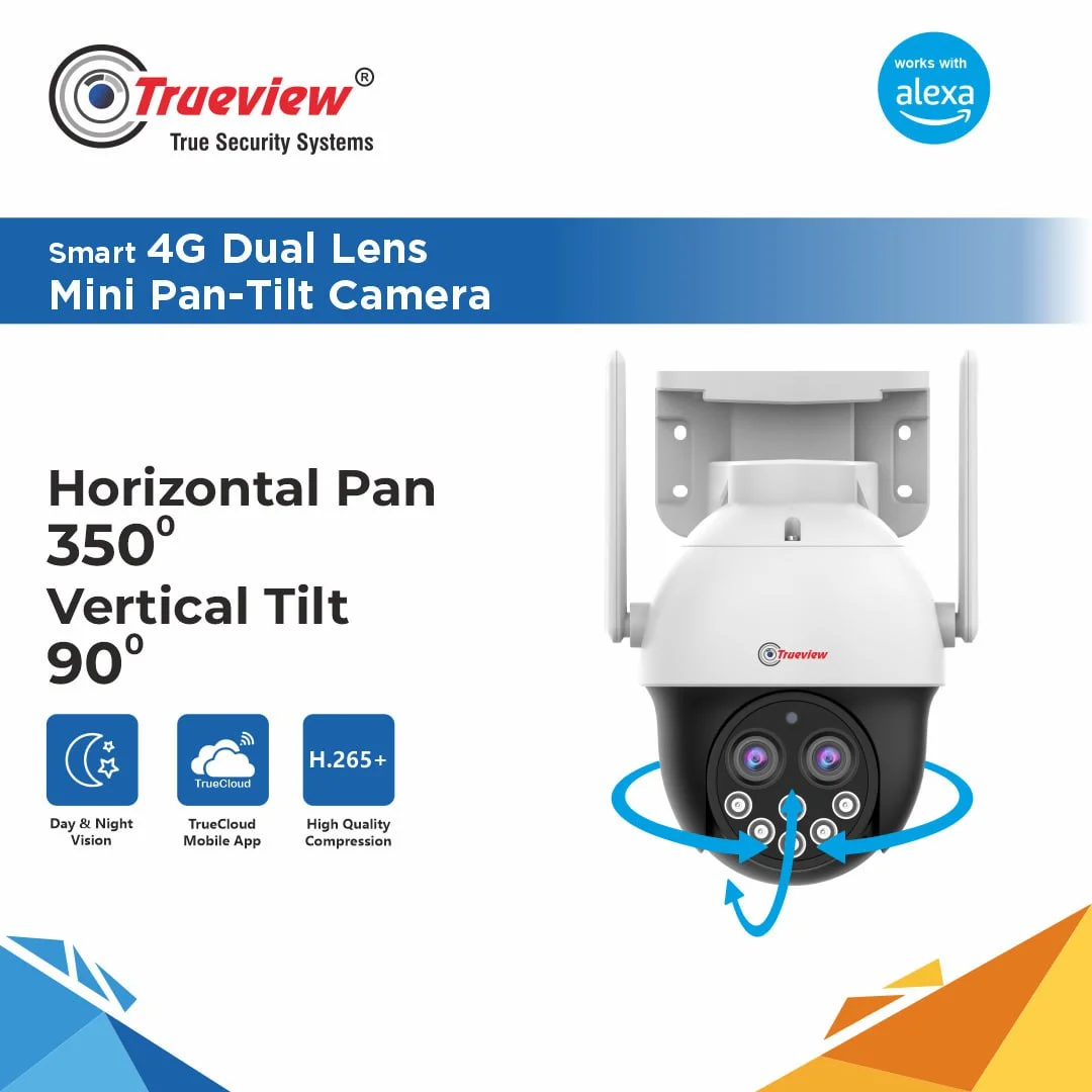 4MP Smart Dual Lens 4G Pan/Tilt Camera - Image 5