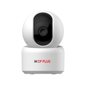 CP PLUS 2MP Full HD Wi-Fi CCTV Camera for Home with Motion Tracking | Smart Detection Suite | Night Vision | Cloud Recording | View & Talk | Supports OK Google | CTC Cyber Secure
