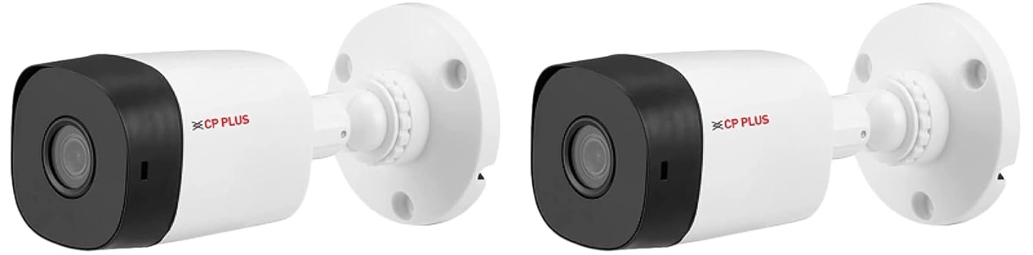 CP PLUS Weatherproof Outdoor Wired Bullet Security Camera | 2.4 MP| 3.6 MM Lens for Wide Angle | 1080P Full HD Recording | Digital Wide Dynamic Range (D-WDR)