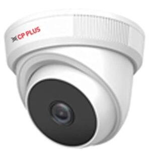 CP PLUS 2.4MP IR Dome Security Camera | 3.6mm Fixed Lens | Max 25/30fps at 2.4MP | DWDR, Day/Night (ICR) | IR Range of 20 Mtrs., Smart IR | Support Built-in Mic