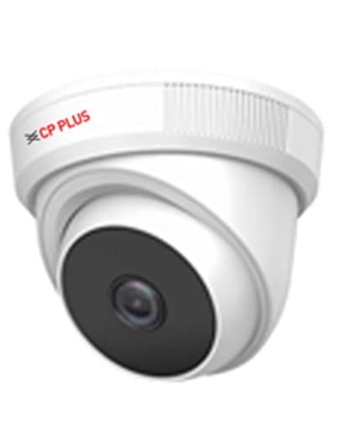 CP PLUS 2.4MP IR Dome Security Camera | 3.6mm Fixed Lens | Max 25/30fps at 2.4MP | DWDR, Day/Night (ICR) | IR Range of 20 Mtrs., Smart IR | Support Built-in Mic