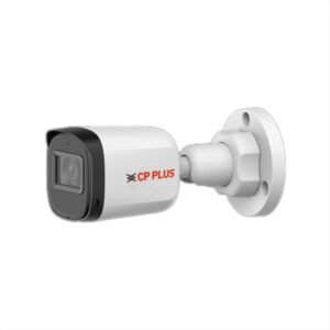 CP PLUS 5MP Outdoor Bullet CCTV Camera | 3.6mm Fixed Lens | Smart IR Night Vision 30M | Built-in Mic | 2D DNR | BLC | Analog 4-in-1 AHD/TVI/CVI/CVBS Output | HD Surveillance Camera