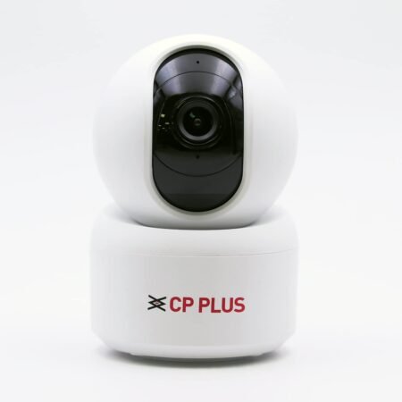 CP PLUS 3 MP Full HD Smart Wi-fi CCTV Camera | 360° Pan & Tilt | View & Talk | Motion Alert | Night Vision | SD Card (Up to 128 GB) | Alexa & OK Google | 2-Way Talk | IR Distance 10Mtr