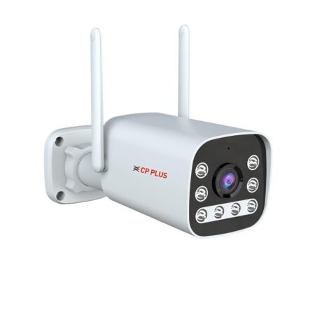 CP PLUS 3MP Outdoor Bullet CCTV Camera | 4G SIM-Based Wireless Security Camera | CTC Cyber Secure Tech | Human & Motion Detection | IR Night Vision 30M | SD Card Support | Two-Way Audio