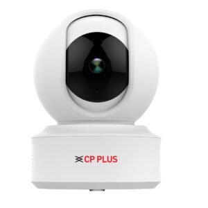 CP PLUS 3MP Full HD Smart Wi-fi CCTV Home Security Camera | 360° View | 2 Way Talk | Cloud Monitor | Motion Detect | Night Vision | Supports SD Card, Alexa & Ok Google | 15 Mtr, White