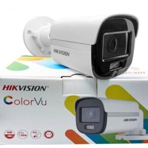 HIKVISION 2MP ColorVu Bullet Camera IP67 White Wired 1Full HD 1080p