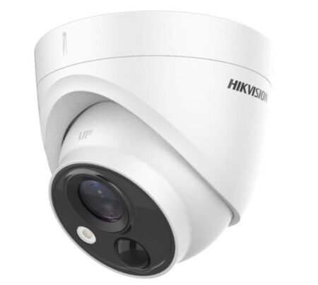 HIKVISION 5 Mp Indoor Pir Detection, Strobe Light Alarm Alert**, Water and Dust Resistant (Ip67) Ds-2Ce71H0T-Pirlo Jk Vision Bnc Dc Connectors