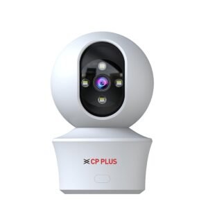 CP PLUS 3MP Smart Wi-Fi CCTV Camera for Home with 360° Pan & Tilt | View & Talk | Smart Detection Suite | Night Vision 30 Mtr | Cloud Recording | CTC Cyber Secure Tech