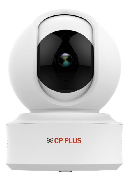CP PLUS 2MP FULL HD Smart Wi-Fi CCTV Camera for Home | 360° Pan & Tilt | CTC Cyber Secure Tech | Supports LAN | View & Talk | Smart Detection Suite | Night Vision | Cloud Storage | OK Google