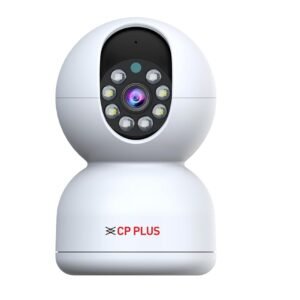 CP PLUS 3MP Smart Wi-fi CCTV Camera | 360° & Full HD Home Security | Full Color Night Vision | 2-Way Talk | Advanced Motion Tracking | SD Card Support (Upto 256GB) | IR Distance 20Mtr