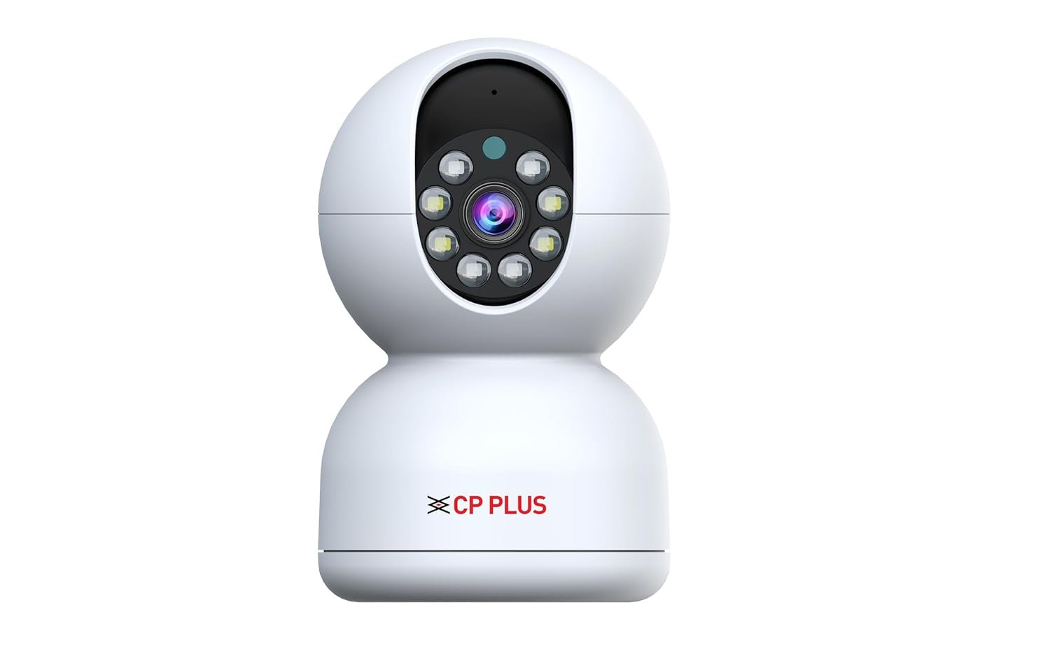 CP PLUS 3MP Smart Wi-fi CCTV Camera | 360° & Full HD Home Security | Full Color Night Vision | 2-Way Talk | Advanced Motion Tracking | SD Card Support (Upto 256GB) | IR Distance 20Mtr